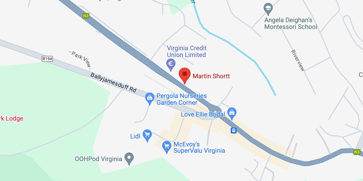 Map showing location of Virginia Branch
